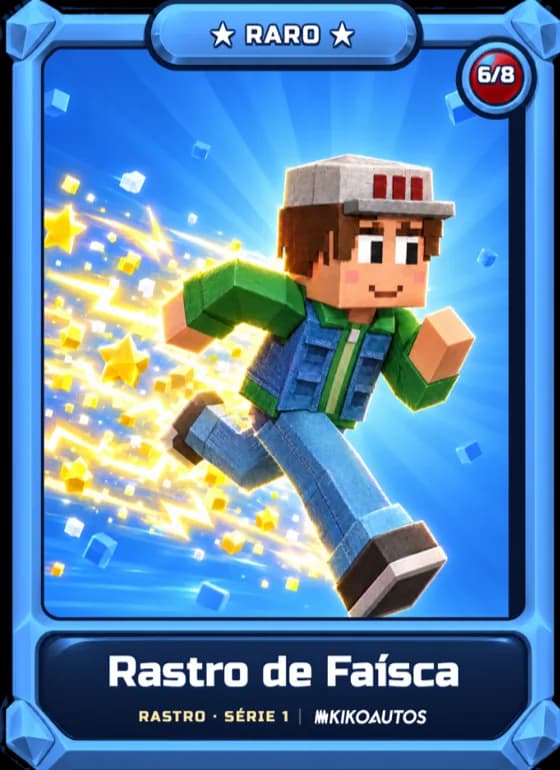 Card raro: Rastro de Faísca